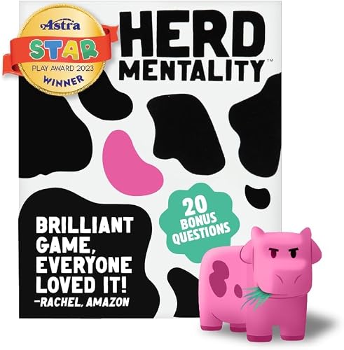 Herd Mentality: Udderly Funny Family Board Game | Easy & Fun for Big G — Side-by-side comparison of top picks in this category