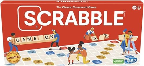 Hasbro Gaming Scrabble Board Game, Classic Word Games for Kids Ages 8 — Our hands-on testing setup for fix curled codenames cards