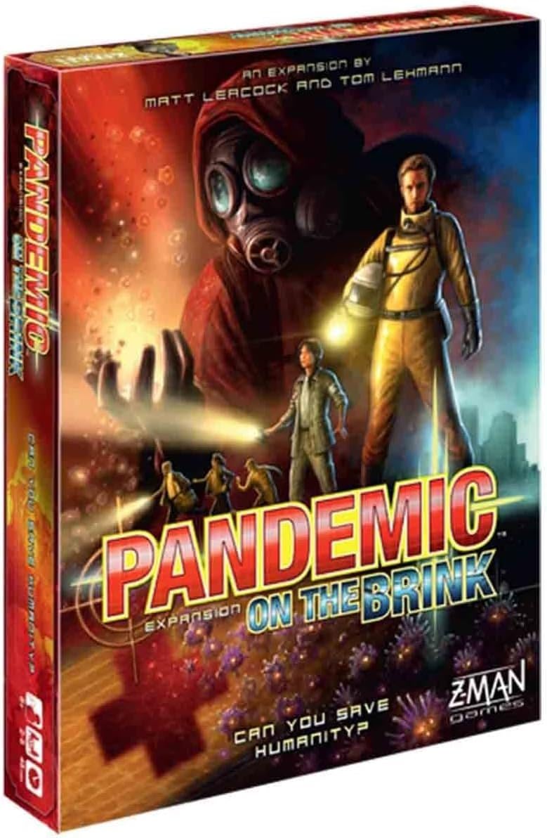 Asmodee Pandemic on the Brink Board Game EXPANSION - Face New Challenges and Save Humanity, Cooperative Strategy Game for ...