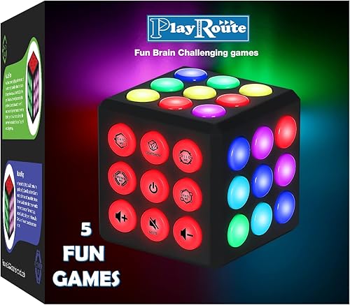 PlayRoute Electronic Brain & Memory Game Cube - Fun Toy Gift Ideas for — Real-world performance testing in action
