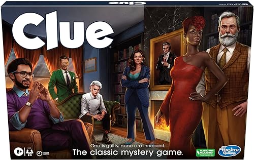 Clue Board Game for Ages 8 and Up, Reimagined Clue Game for 2-6 Player — Side-by-side comparison of top picks in this category