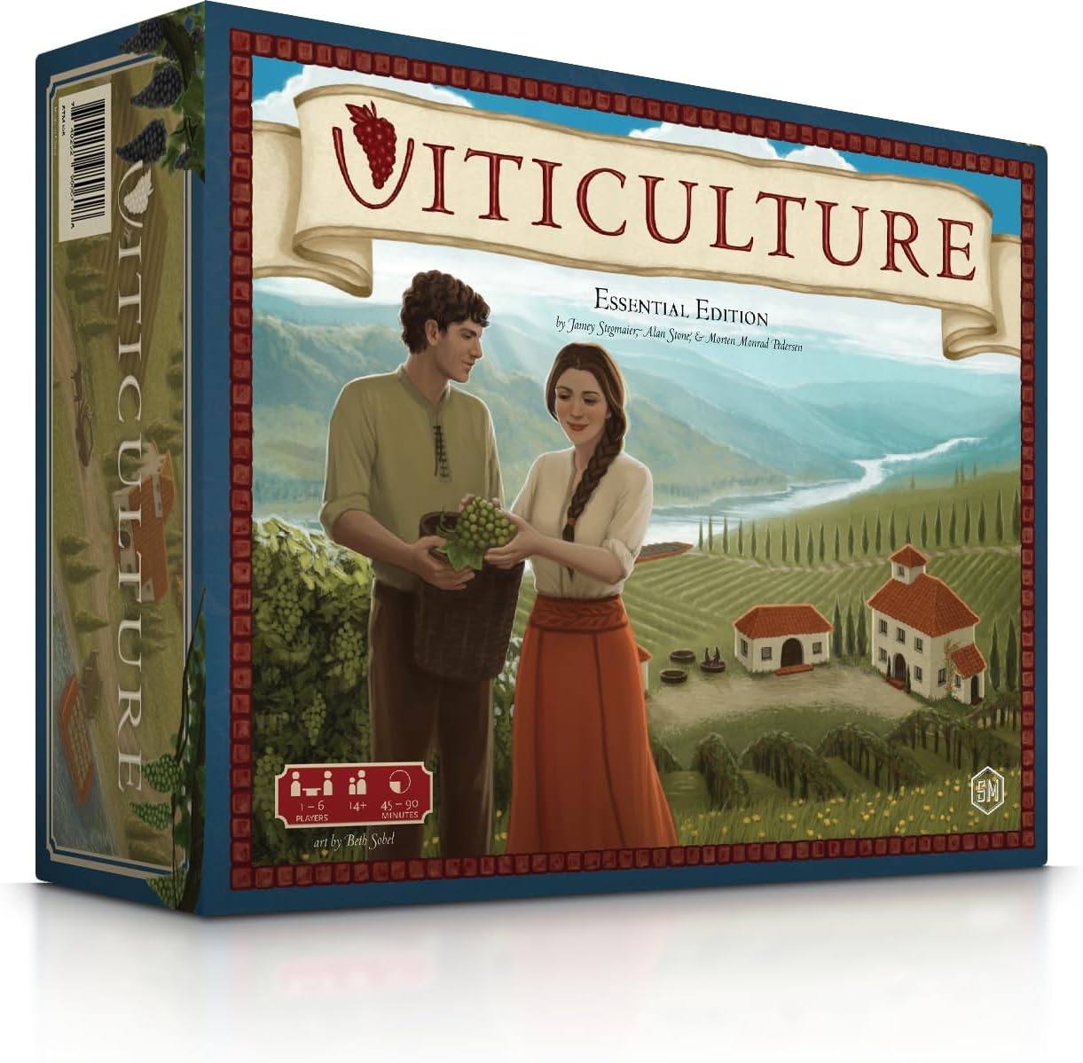 Stonemaier Games: Viticulture Essential Edition (Base Game) by Jamey Stegmaier | Create The Most Prosperous Tuscan Vineyar...