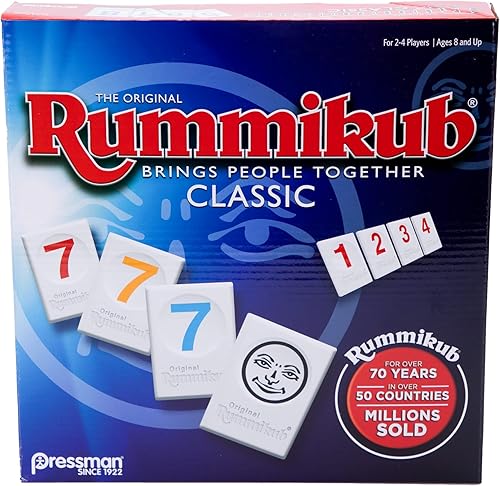 Pressman Rummikub - The Original Rummy Tile Game | Exciting Family Gam — Build quality and design details up close