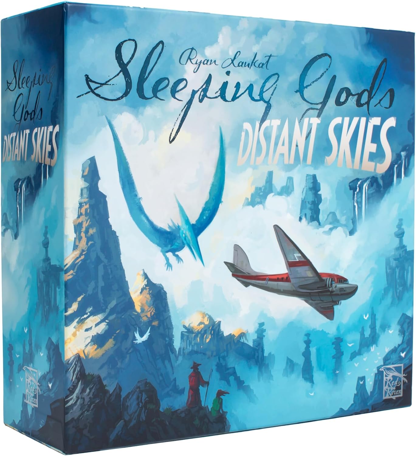 Sleeping Gods: Distant Skies by Red Raven Games | Cooperative Storybook Campaign with Exploration and Atlas Adventure | St...