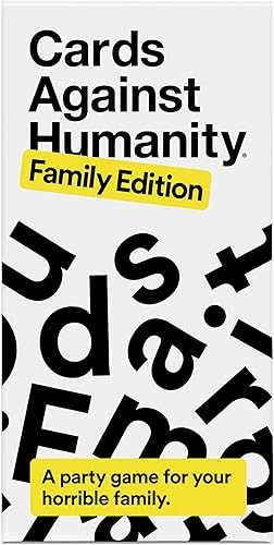 Cards Against Humanity: Family Edition • Ages 8+ • A Party Game for Yo — Our recommended configuration for best results