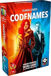 CGE Codenames Board Game (2nd Edition) The Top Secret Word Association Party Game for Frie