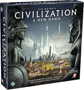 Asmodee Sid Meier's Civilization: A New Dawn Board Game - Rewrite History Your Way! Strate