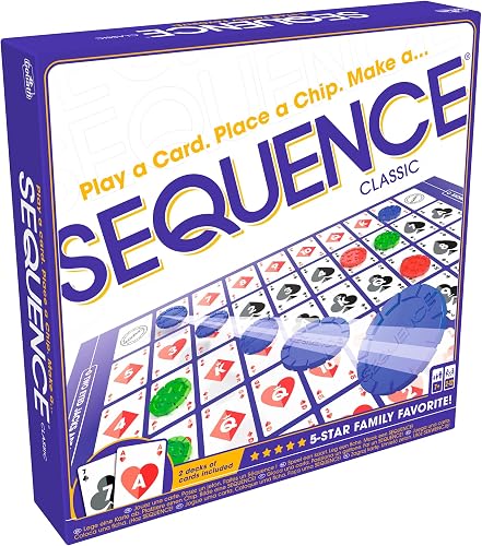 SEQUENCE- Original SEQUENCE Game with Folding Board, Cards and Chips b — Real-world performance testing in action