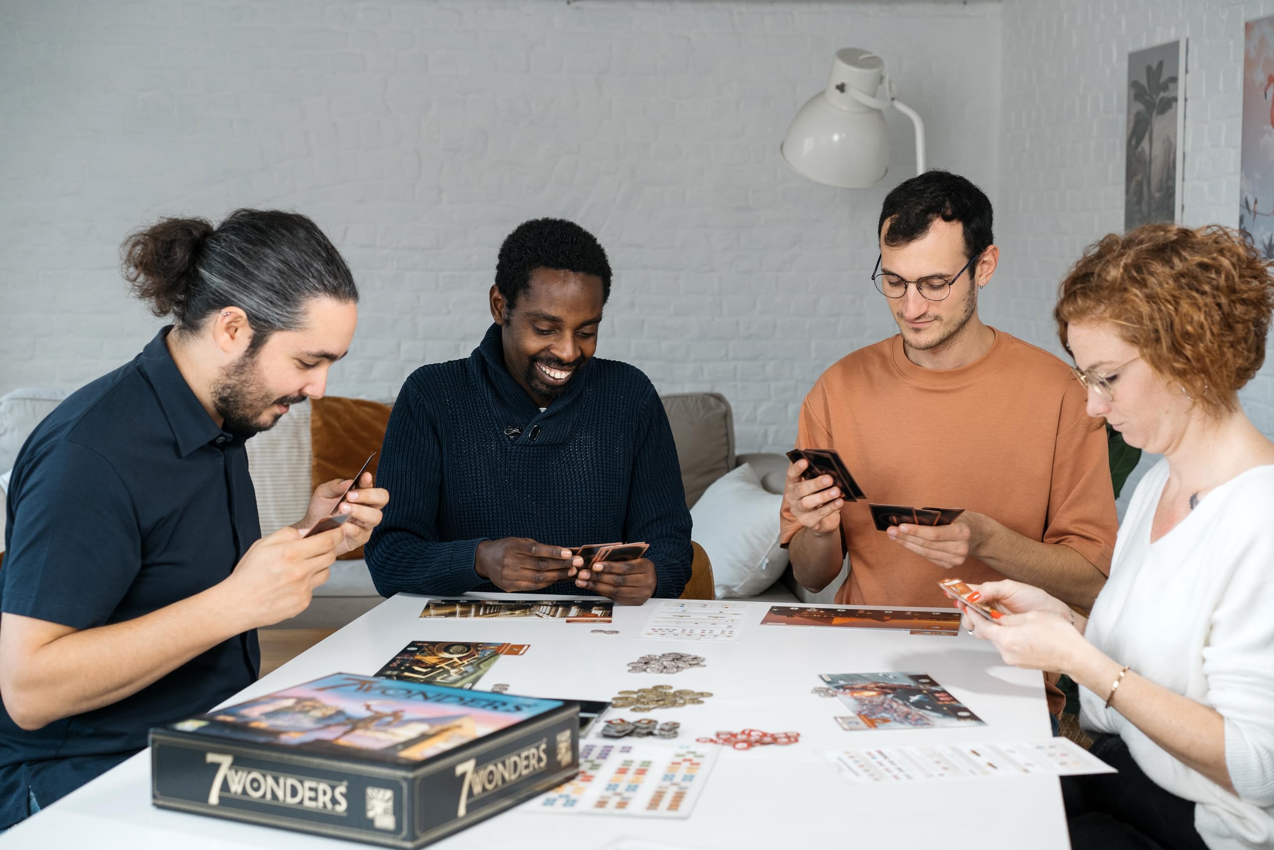 Asmodee 7 Wonders Board Game (New Edition) - Lead Your Civilization to — Build quality and design details up close