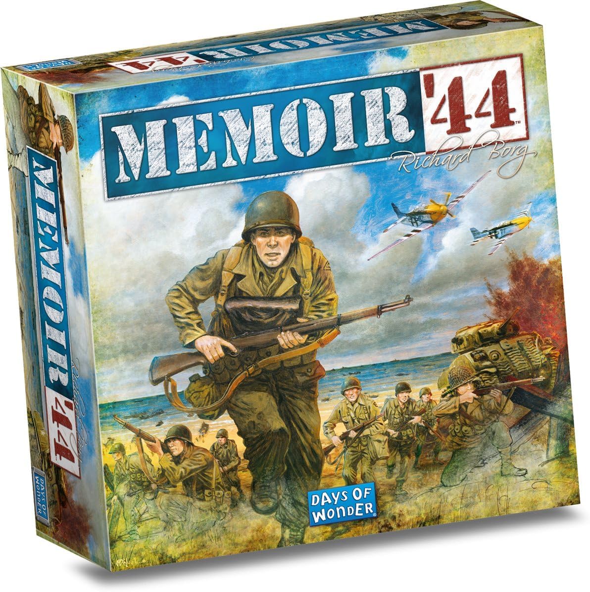Memoir '44 Board Game - WWII Historical Board Game of Epic Battles! Tabletop Miniatures Strategy Game for Kids & Adults, A...