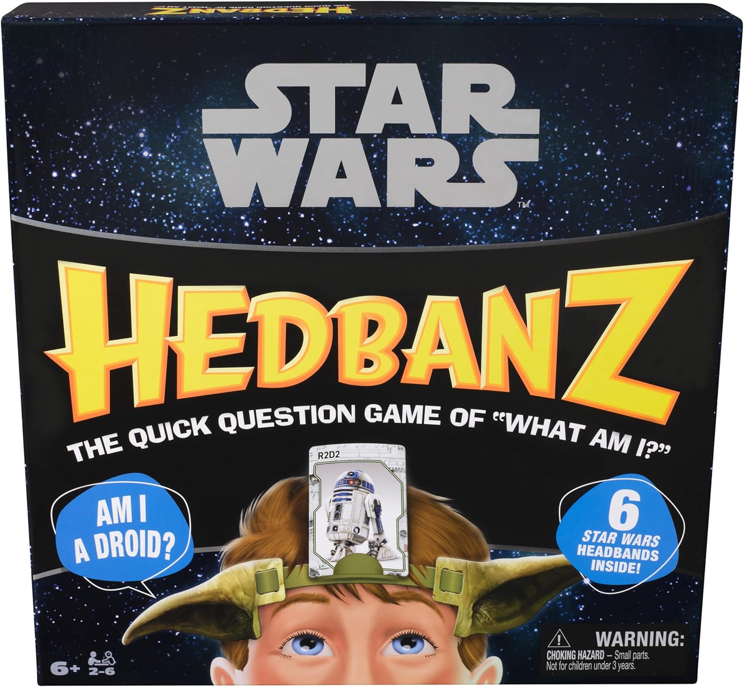 Spin Master Games, Star Wars Hedbanz, Hilarious Picture Guessing Board Game Featuring Classic & Modern Characters, Star Wa...