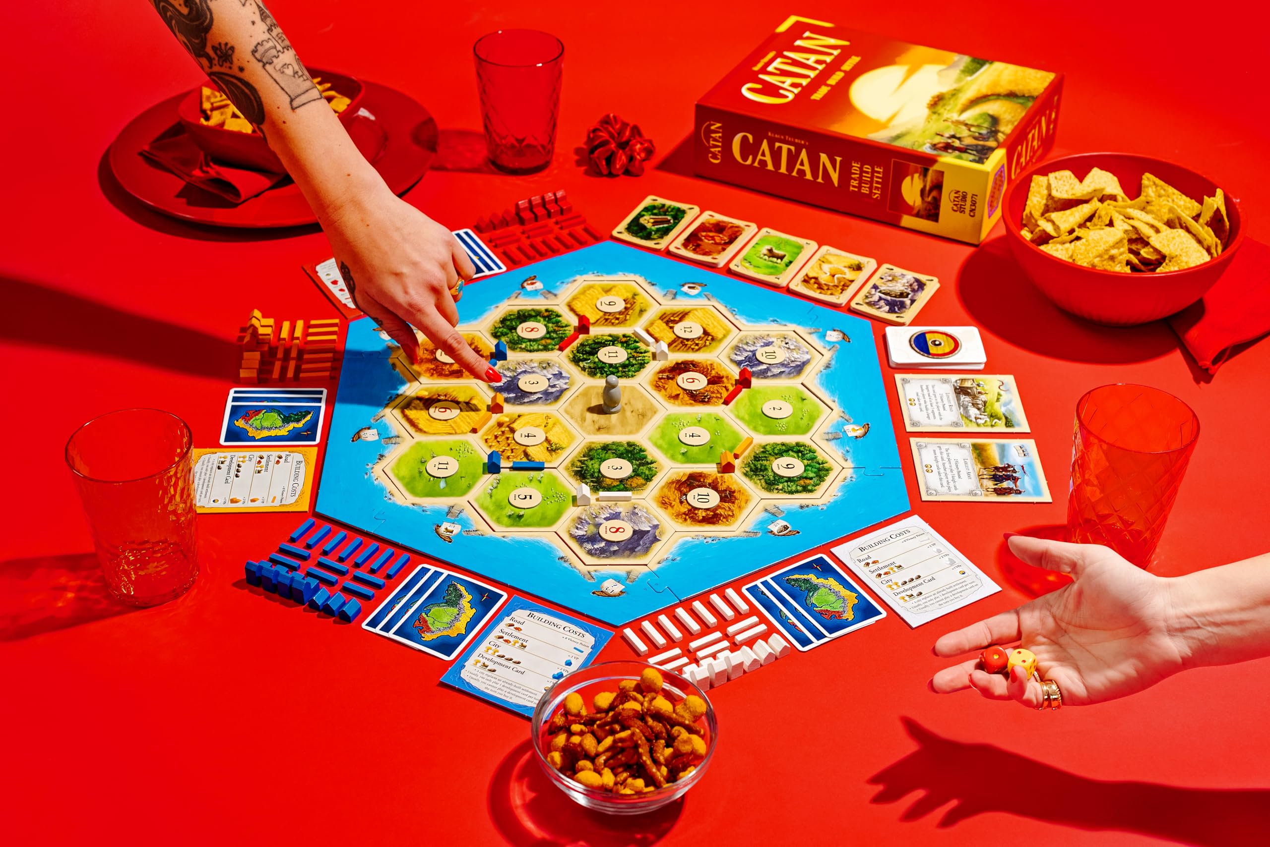 CATAN Board Game - Embark on a Journey of Discovery and Trade! Civiliz — Our recommended configuration for best results