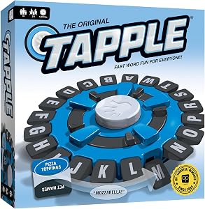 USAOPOLY The Original TAPPLE, The Fast-Paced Family Board Game,Choose a Category & Rac