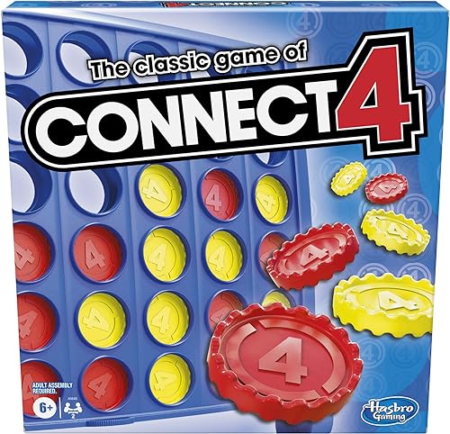 Hasbro Gaming Connect 4 Classic Grid, 4 in a Row Game, Strategy Board — Build quality and design details up close