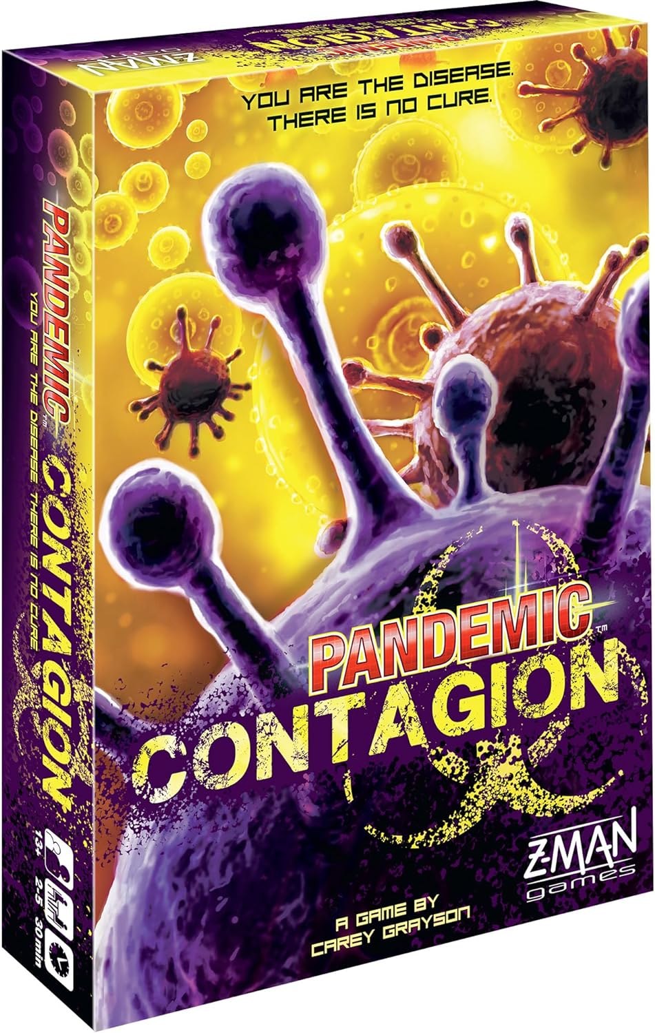 Pandemic Contagion Board Game - Become the Disease in This Standalone Strategy Game! Cooperative Game for Kids & Adults, A...