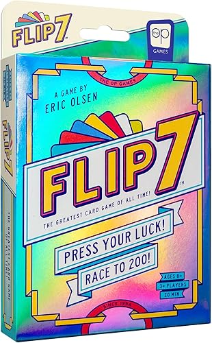 USAOPOLY Flip 7, The Ultimate Blend of Press Your Luck & Strategy, Fas — Real-world performance testing in action