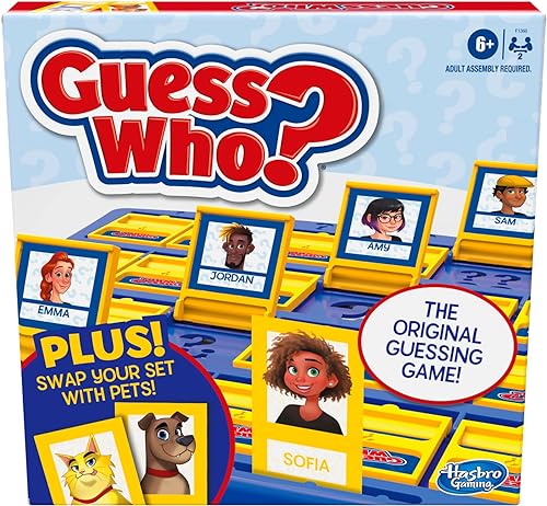 Hasbro Gaming Guess Who? Board Game, with People and Pets Cards, The O — Side-by-side comparison of top picks in this category