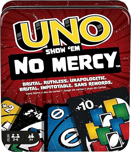 Mattel Games UNO Show ‘em No Mercy Card Game in Storage & Travel Tin f — Final verdict and top picks lineup