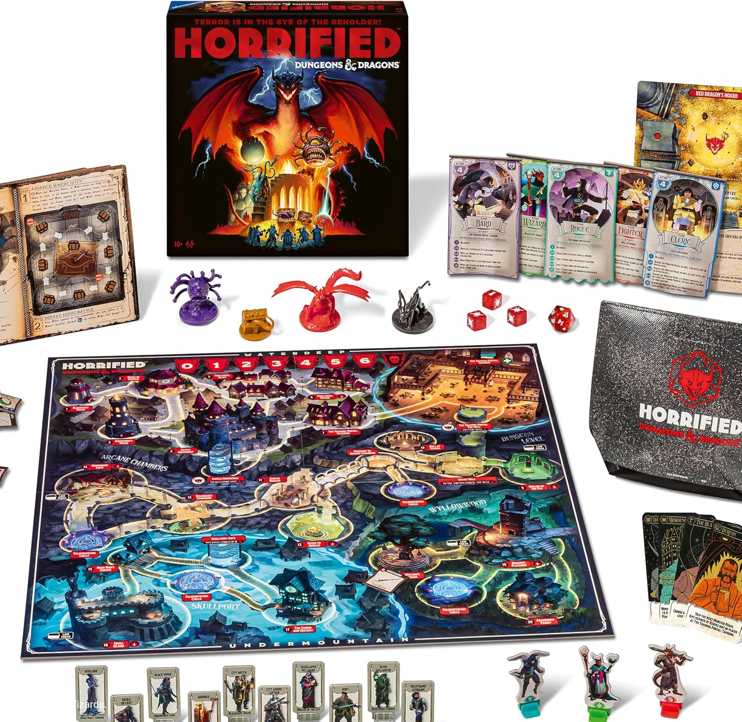Ravensburger Horrified Games – Dungeons & Dragons – Strategy Board Game – Boost Critical Thinking & Teamwork – Cooperative...